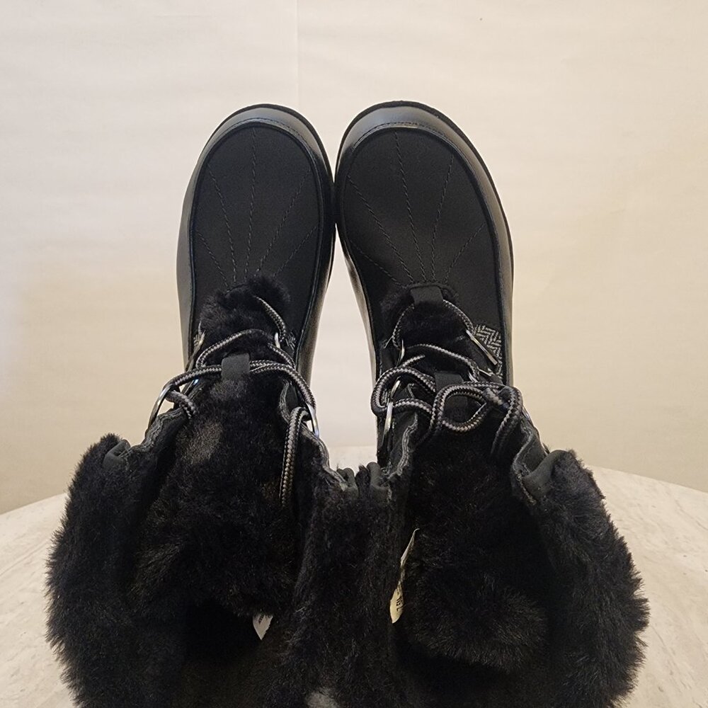 JBU Boots Woman's Faux Fur Herringbone Weather Ready Southgate Chunky Lu - C027 - Picture 5 of 6